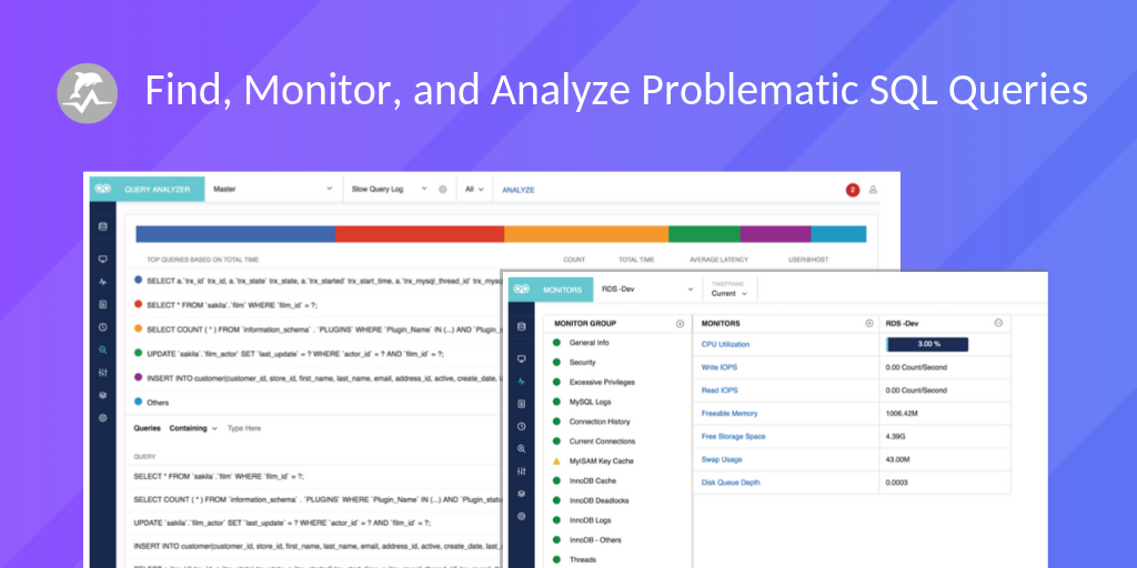 Find, Monitor, and Analyze Problematic SQL Queries